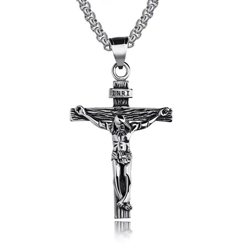 Premium Cross Necklace for Women 18k Gold Plated Trendy Gold Cross Pendant Chain for Girls Crucifix Necklace for Women Girls - Image 8