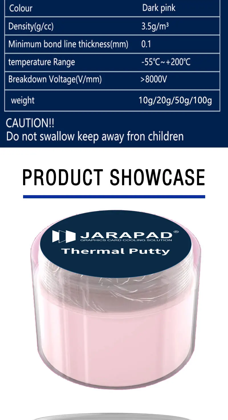 JARAPAD BASIC EXTREME UNLIMITED For VGA GPU IC Processor Thermal Pad Replacement