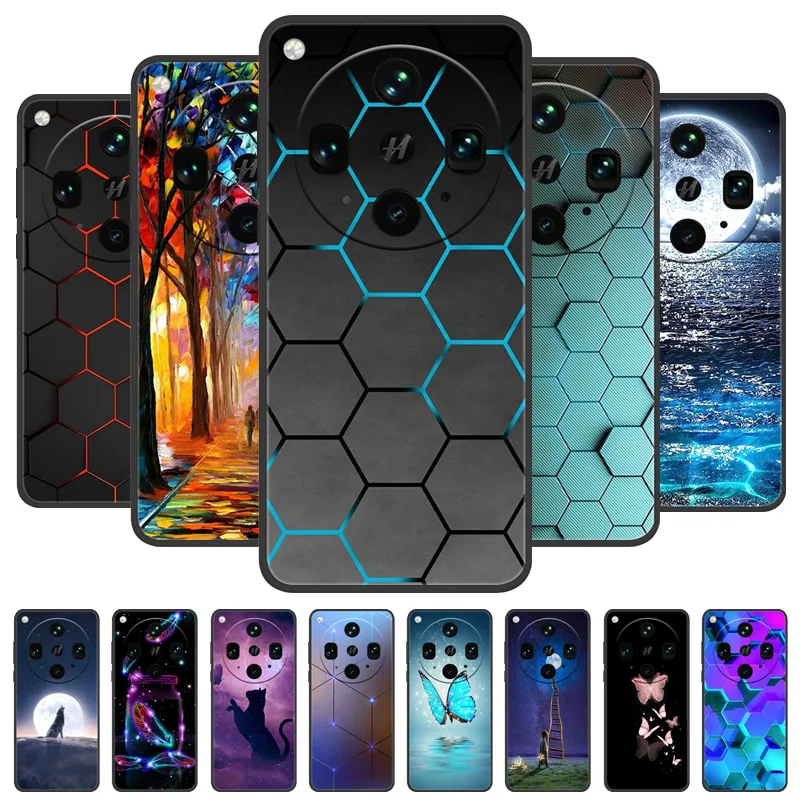 Charming Painted Silicone Shockproof Back Cover Case