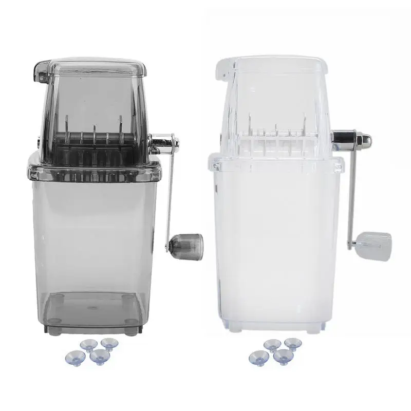 

Mini Manual Ice Shaver Machine Ice Crusher Hand-shake Ice Sand Hail Shaved Ice Machine For Celebrations Beach Parties Tools