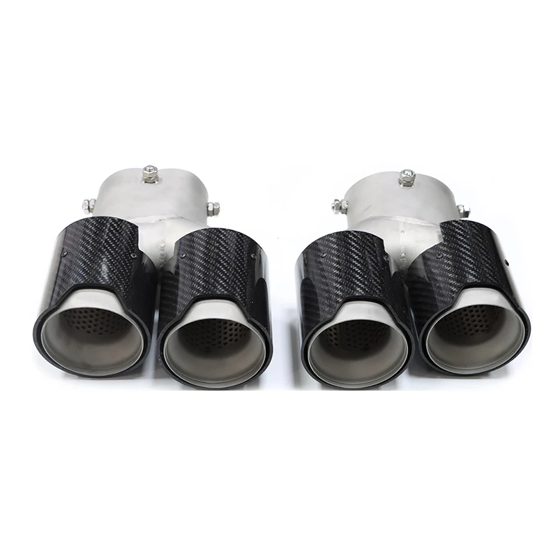 Carbon Fiber Exhaust Tips For BMW G42 G20 G21
