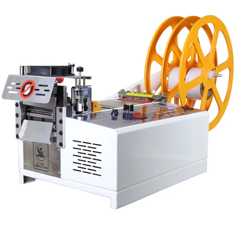 

Automatic Computer Cloth Tape Cutting Machine Cold and Hot Zipper Cutting Ribbon Cutting Webbing Machine