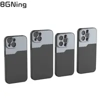 Mini Vlog Mobile Phone Case for iPhone 16 15 14 12 13 Pro Plus Max Protective Cover Anamorphic Macro Wide Angle 17MM Lens Mount 1