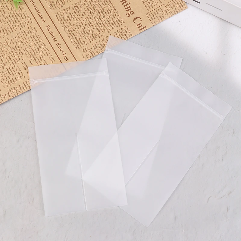 10Pcs Frosted Uhr Band Separator Taschen Mit Hängen Loch Verdicken Schmuck Paket Taschen Anti-Oxidation Organizer Display Beutel – Detail 10