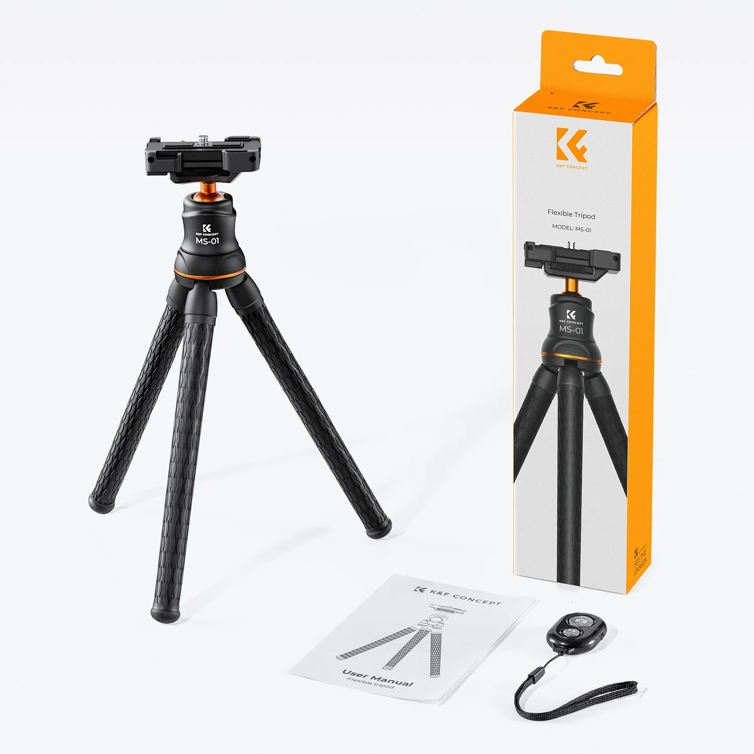 K&F Concept Mobil Phone Holder Mini Tripod bike mobile phone