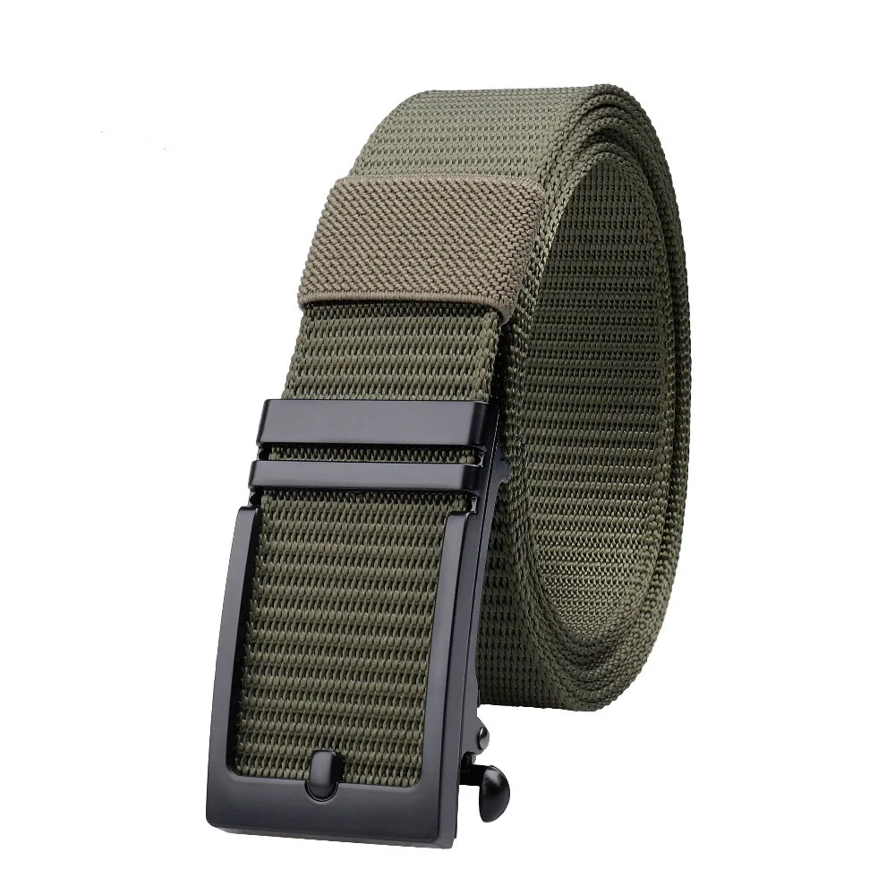 Military Men Belt Army Belts Adjustable Belt Men Outdoor Travel  Sports Tactical Waist Belt with Metal Buckle for Pants 125cm