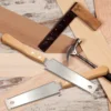 Small Pull Hand Saw with Double Edge Blade Cutting, 6-inch Blade Handsaw for Woodworking, PVC Pipe Cutting, DIY Project 3