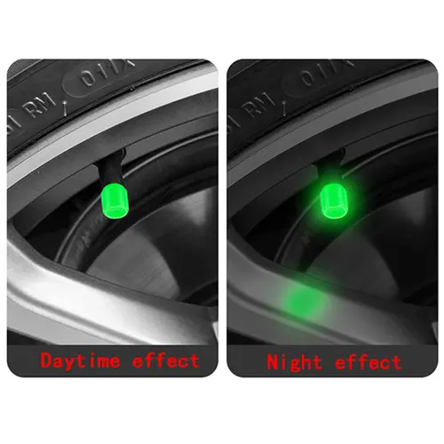 Luminous Tire Valve Caps 6 Colors Car Motorcycle Glowing Valve Cover Car Tire Wheel Hub Styling Tool Auto Accessories 4/8/20pcs - Image 5