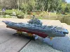 RC Warship 26.7 inch(68CM) Super Long Hull RC Boat Charging Military Children's Toy boy Electric Toy Ship Aircraft Carrier Warsh 4
