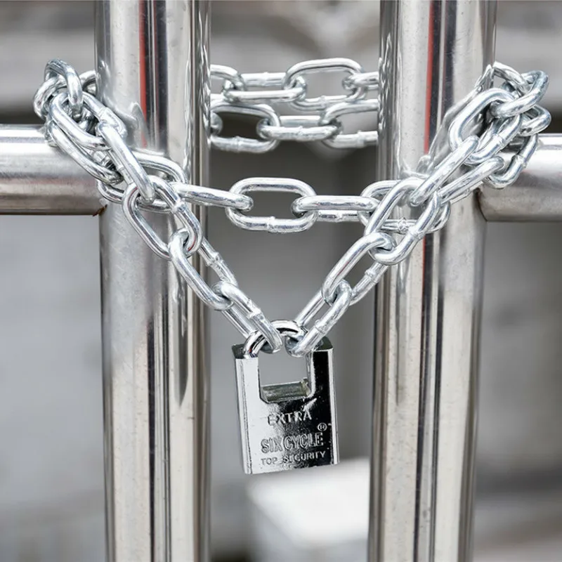 Steel Chain Lock Padlock 
