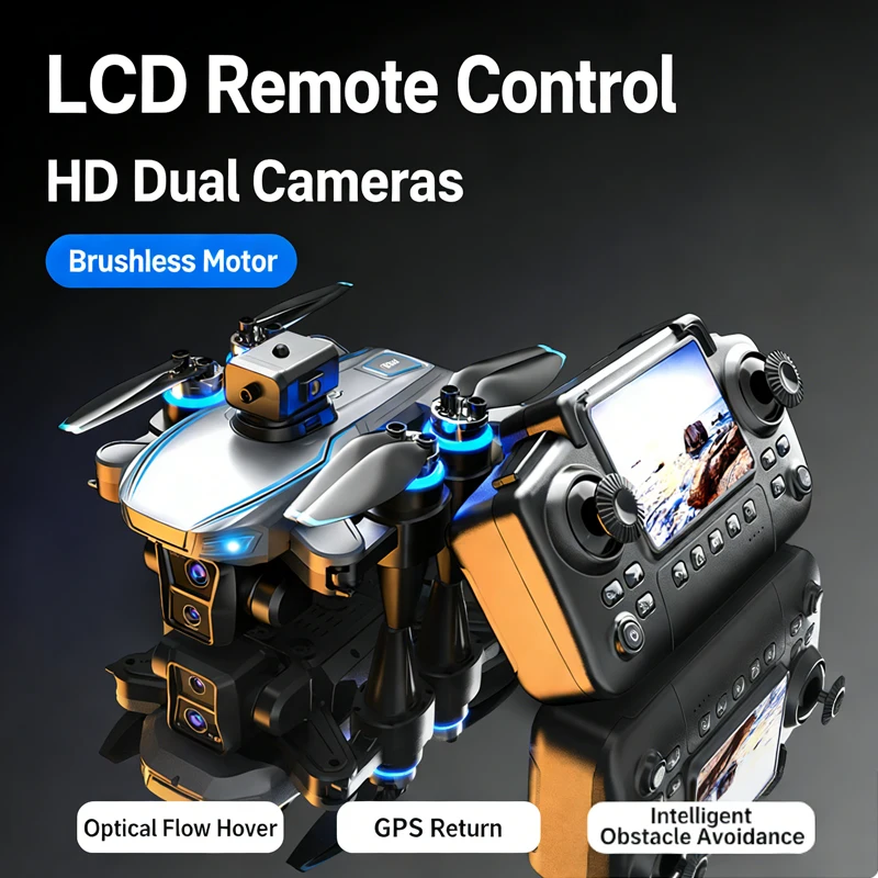 2026 X8 MAX GPS 드론 8K 전문가용 HD 카메라 5G WIFI FPV 360 °   장애물 회피 브러시리스 대형 스크린 RC 쿼드콥터 선물