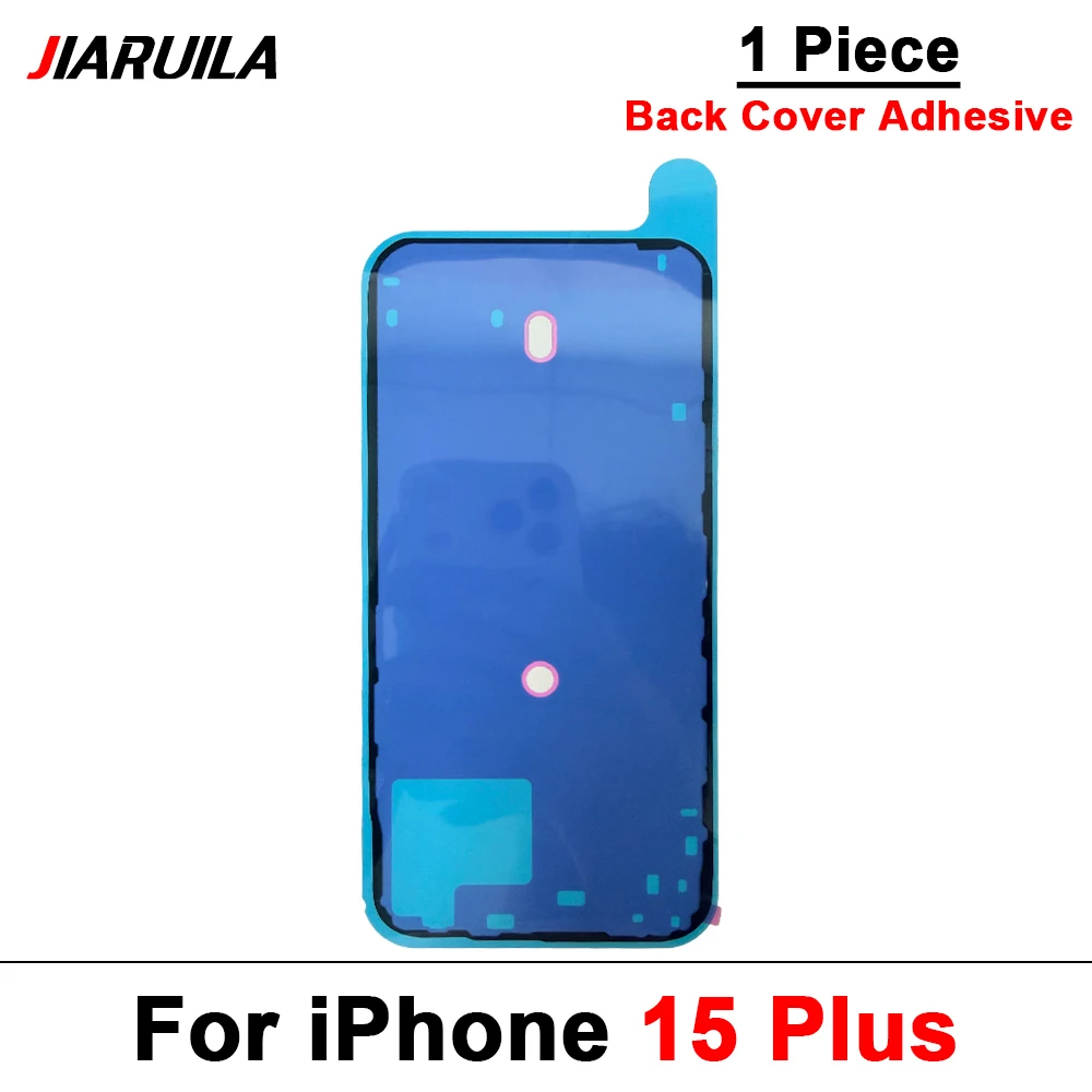 1Pcs，Back Cover Glass Housing Waterproof Seal Sticker For iPhone 14 Plus 15 16 Pro Max 17 Air Phone Repair Tape Parts