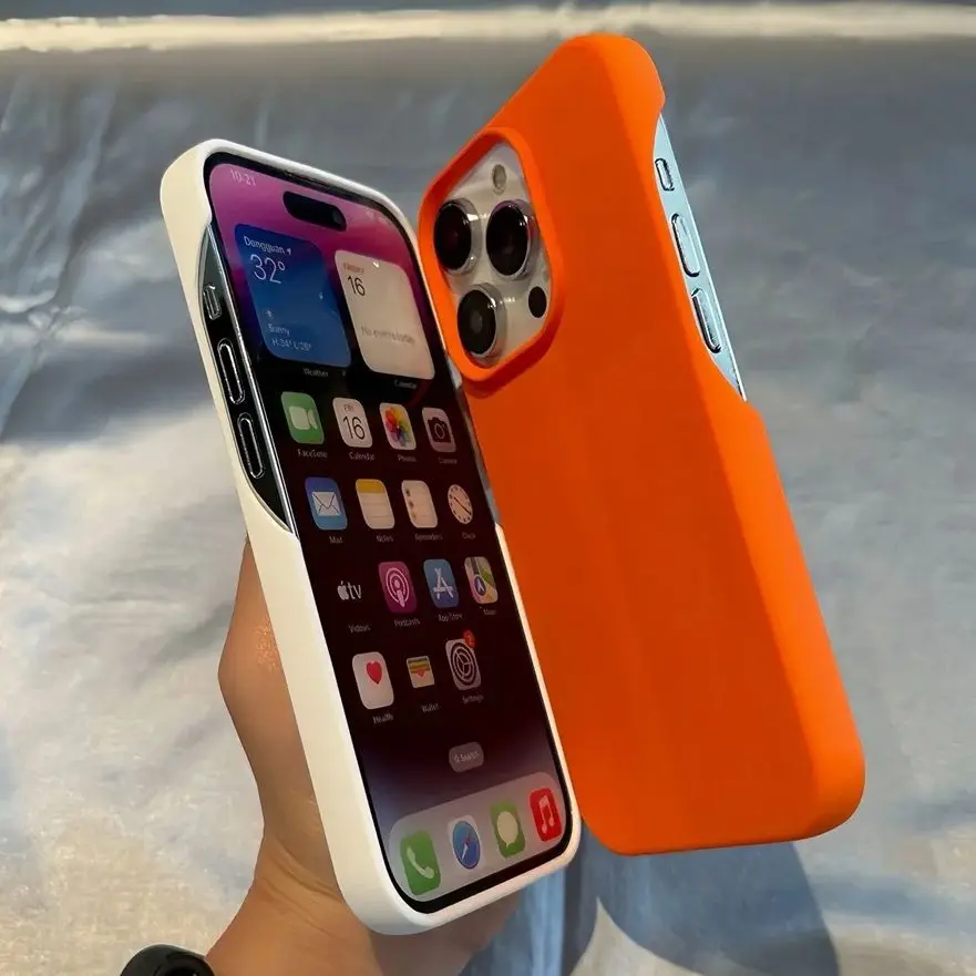 Ultra Slim Borderless Silicone Shockproof Matte Soft Phone Case
