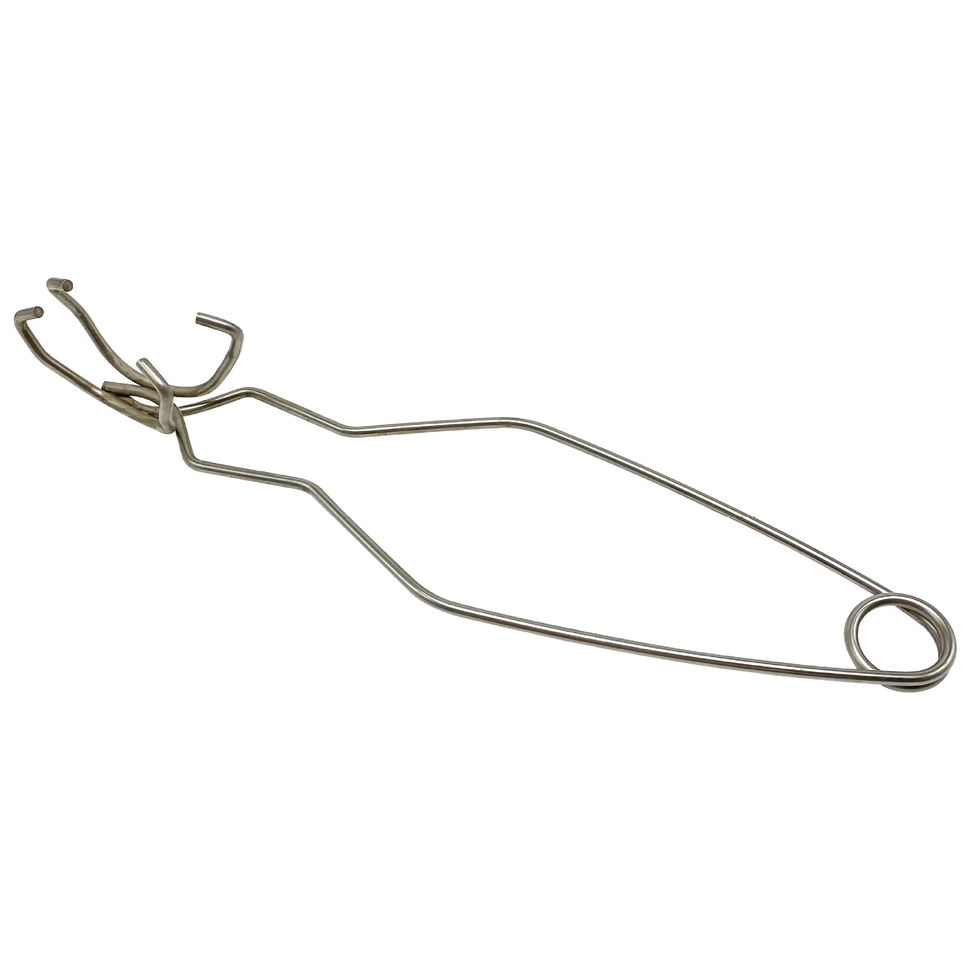 25cm 스테인레스 스틸 골드 녹는 그릇 클램핑 펜치 도가니 녹는 금은 보석 클램프 도가니 펜치 골드 Melti