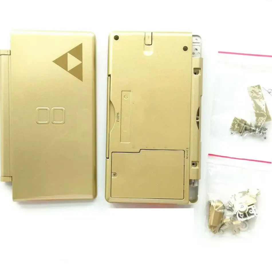Volledig gouden behuizing voor DS Lite NDSL