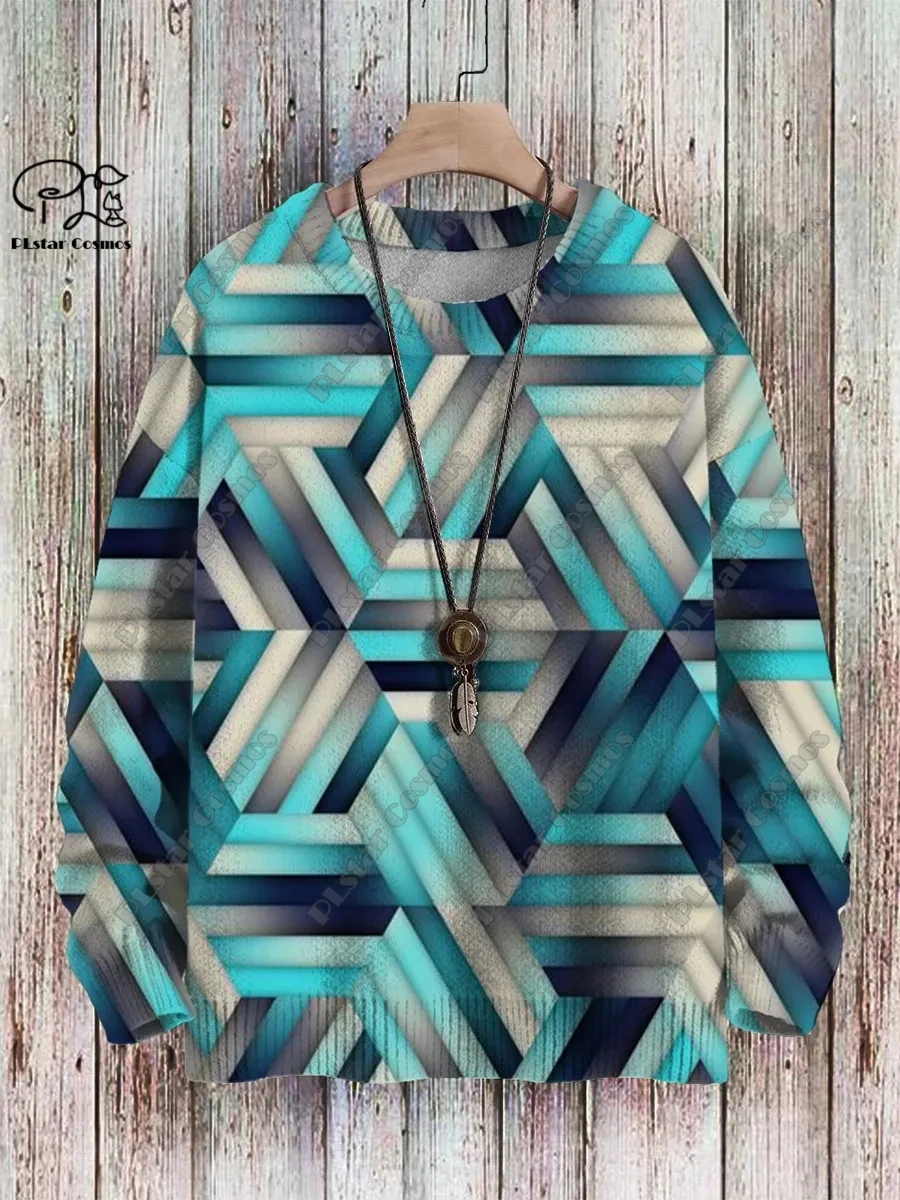 Рисунок 6 - 3D печать ретро серия геометрический