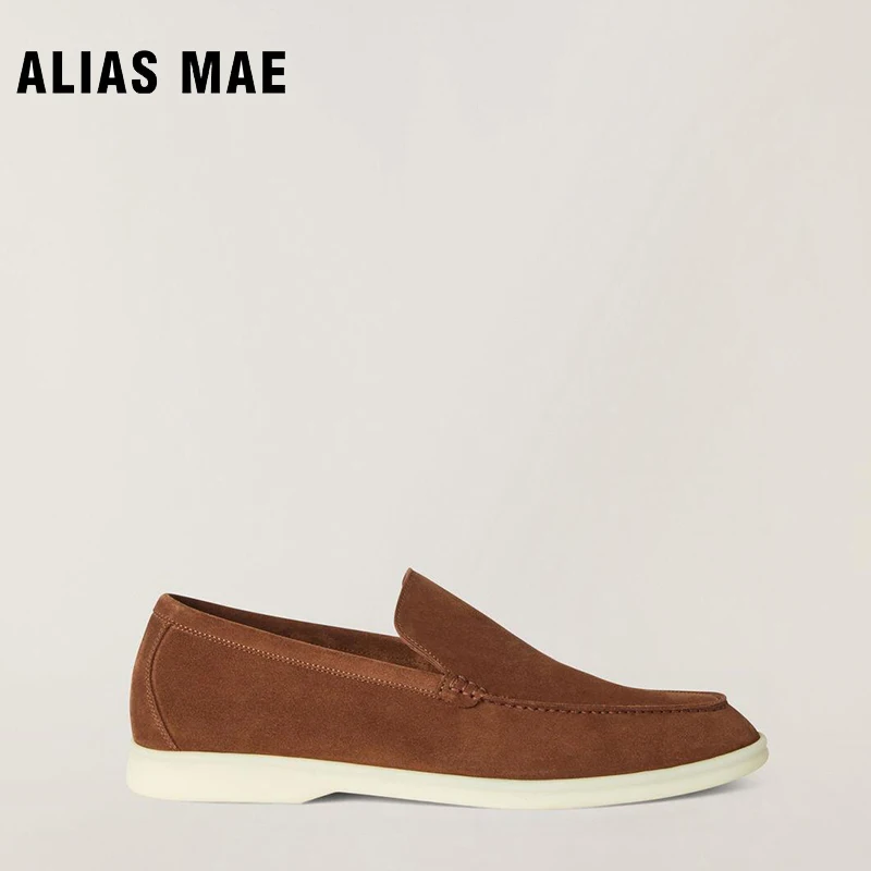 

ALIAS MAE Loafers 2023 New Shoes for Men Leather Casual Shoes Luxury Brand LP Driving Shoes Spring and Autumn Season