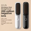 Wireless Portable Hair Straightening Comb Negative Ion Hair Care Straightener Curling Iron Hair Straightener Dual Purpose 1