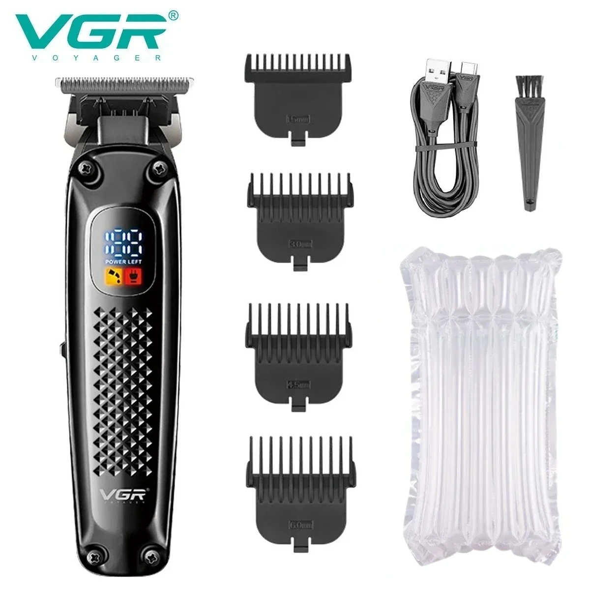 VGR الشعر المتقلب الكهربائية اللحية مقص الشعر المه...