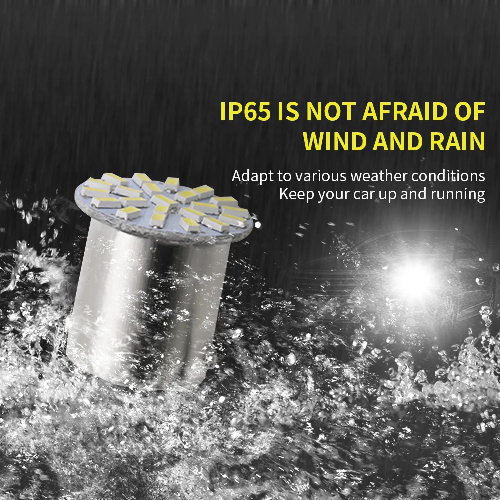 LED  õ, 1156 BA15S P12W BAU15S PY12W, 1157 BAY15D P21/5W 7443 3014 22SMD  DRL ְ , 12V