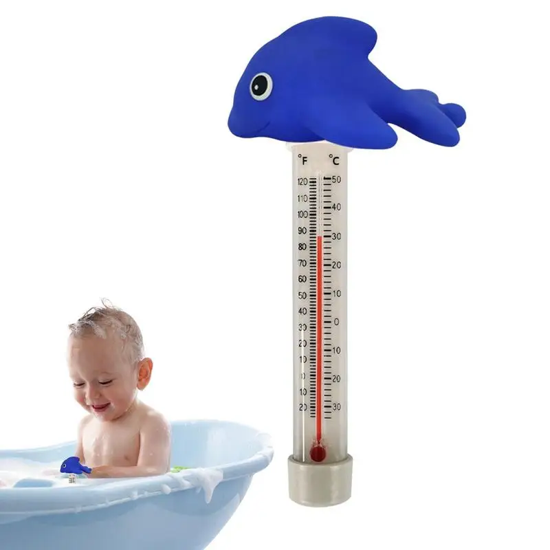 

Floating Pool Thermometer Duck Water Thermometer Pool Temp Floater With String Shatter-Resistant Bath Thermometer For Tub