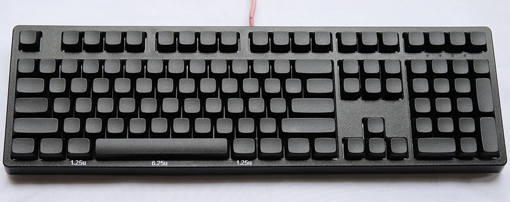 Enhanced PBT Material Blank XDA Keycaps Set