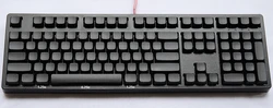Enhanced PBT Material Blank XDA Keycaps Set (108 Key Black)