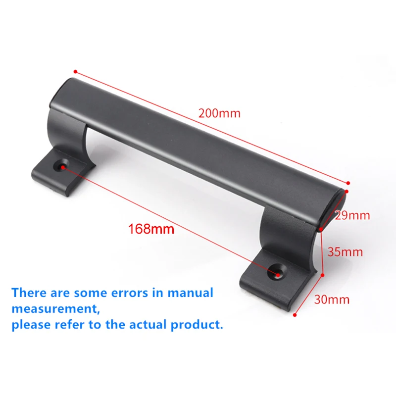 Door Handles Balcony Sliding Door Handle Aluminum Alloy Push and Pull Door Handle Plastic Seel And Window Handler