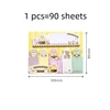 Sanrio Kawaii Animal Memo pad Sticky Notes Cute N Times Stationery Label Notepad Bookmark Post School Supplies 5