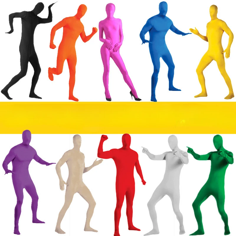 

Костюм зентай для взрослых на Хэллоуин, Женский облегающий костюм из спандекса, костюм для косплея