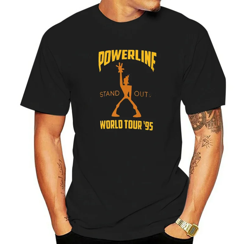 Powerline Stand Out World Tour 95 T Shirt Goofy Movie Powerline Stand Out World Tour 95 Band