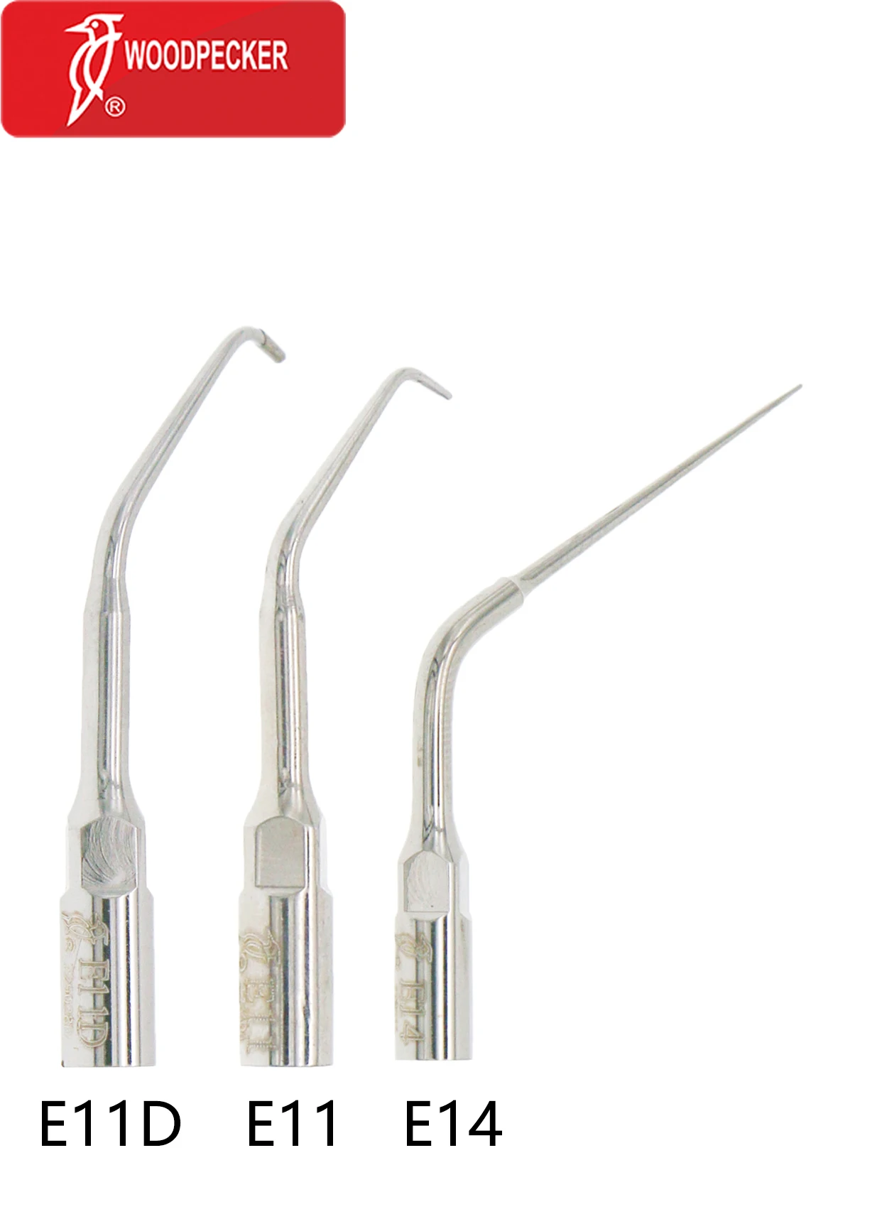 

High quality Woodpecker Dental Ultrasonic Scaler Tips Fit for UDS EMS E11 E11D E14