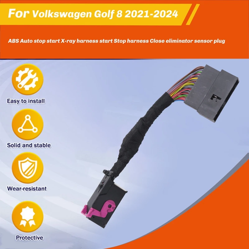 Car Auto Stop Start Engine Canceller Sensor Plug for VW Golf 8-LHD