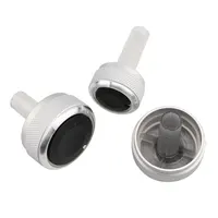 3 pièces/ensemble Boutons de commande de climatisation pour Volkswagen VW GOLF 4 MK4 Passat B5 Bora Accessoires 6
