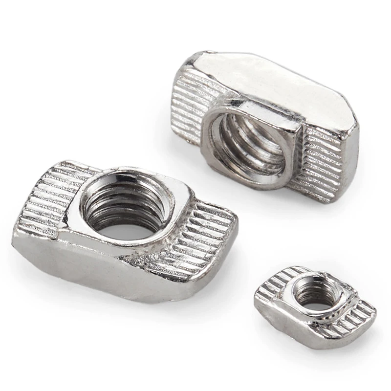 Dadi A T Con 4 Punte - 30 Pezzi M8, In Acciaio Zincato, Per Falegnameria E Lavorazione Legno