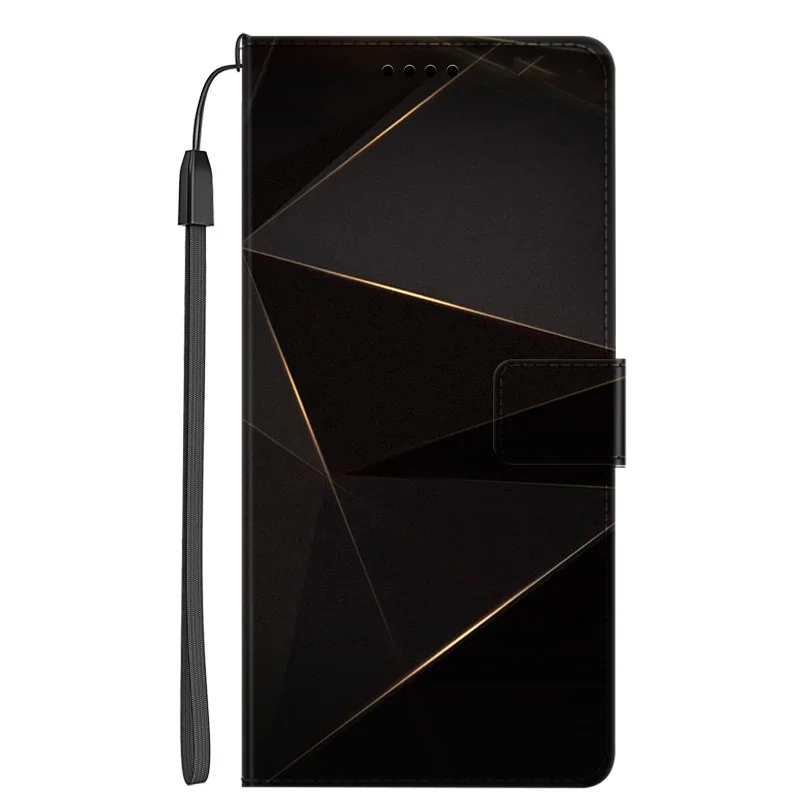 Elegant Marble Flip Leather Wallet Phone Case