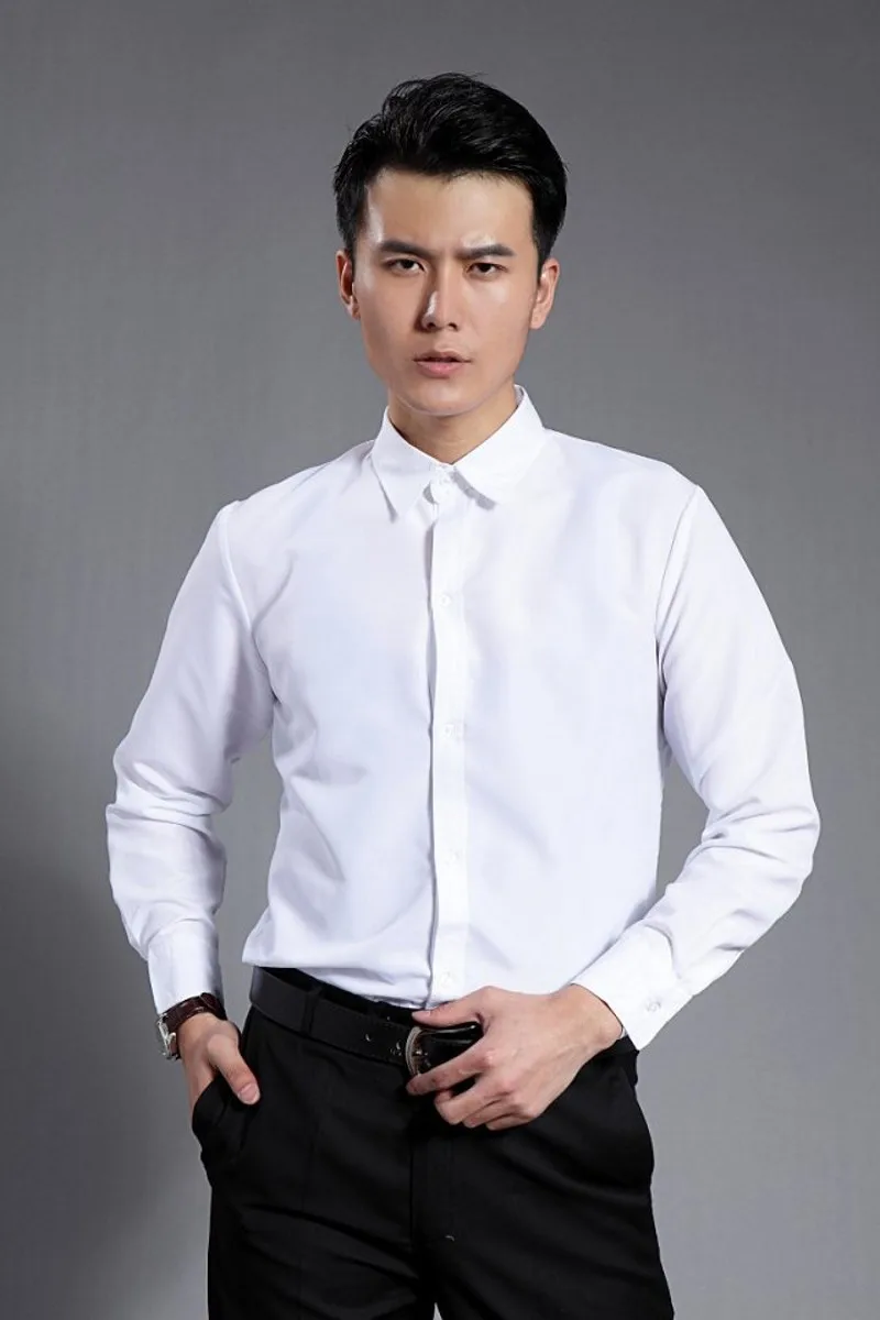 3 Styles Groom Tuxedos Mens Dress Shirt Best Man Groomsmen White Men Wedding Shirt A10000