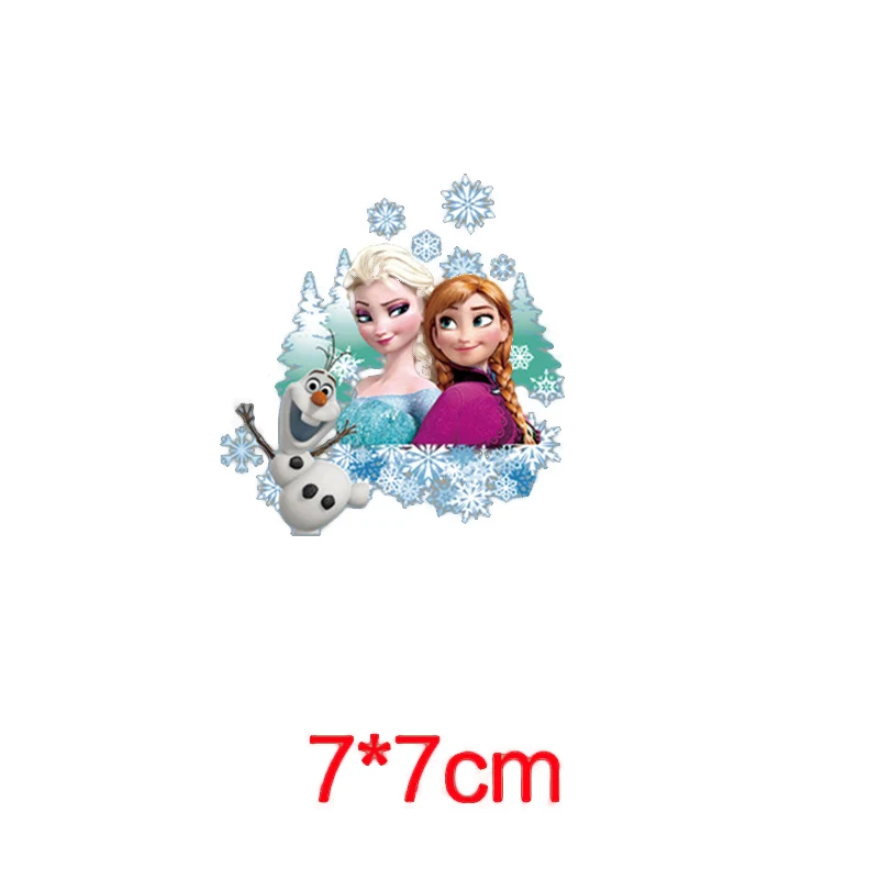 Рисунок 4 - Аппликации из мультфильма «Холодное сердце»