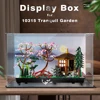 Acrylic Display Box for Lego Brick 10315 Tranquil Garden Dustproof Clear Display Case (Lego Set not Included） 1