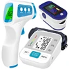 Medical Automatic Pressure Tonometer Tensiometer Heart Rate Pulse Meter BP Monitor Healthy Digital Arm Blood Pressure Meter Cuff 1