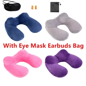 Inflatable Travel Pillow Set 6