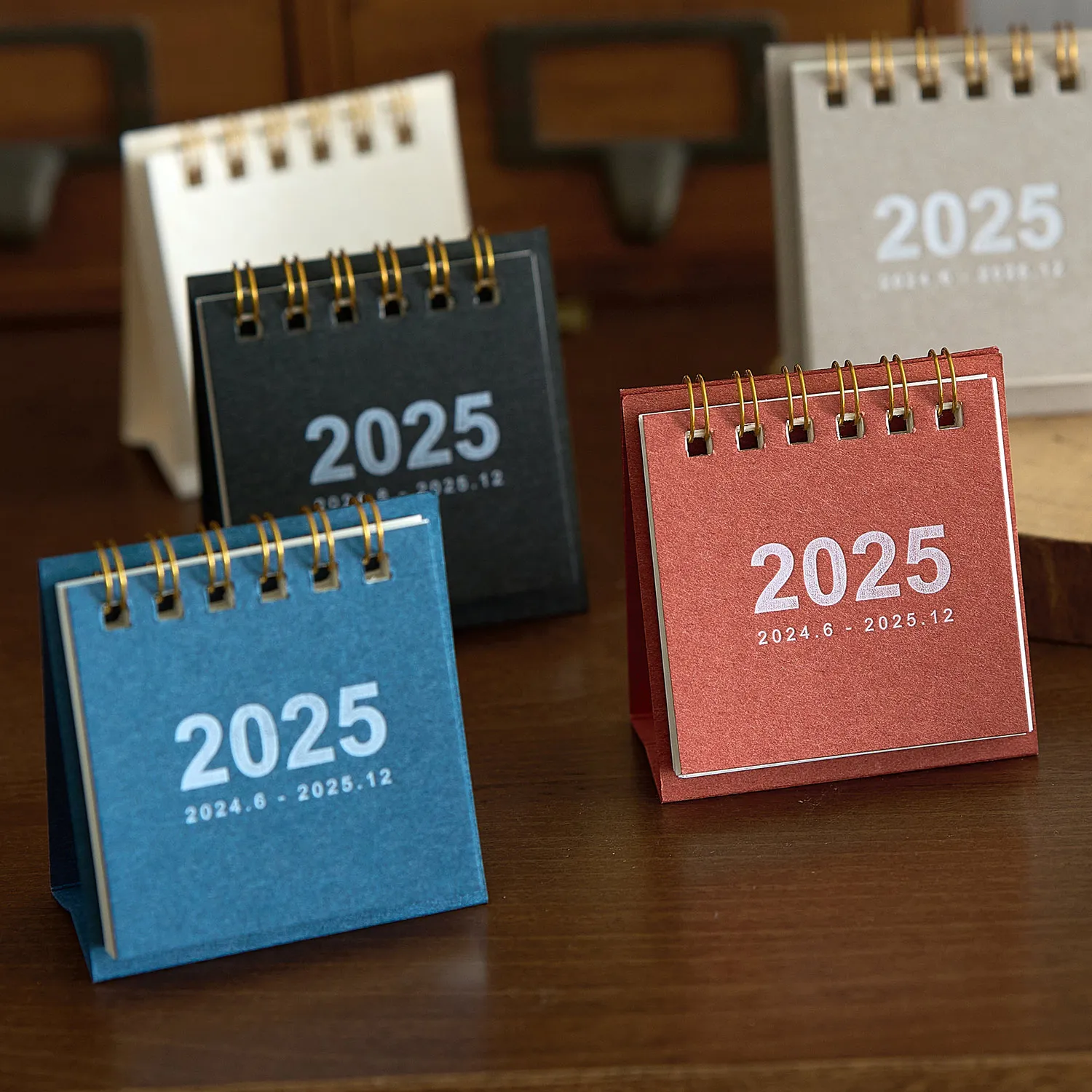Desk Calendar Simple Mini Office School Supplies