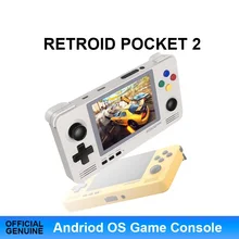 

POWKIDDY A30 Retroid Pocket 2 Retro Game Pocket Console 3.5-inch IPS Screen Android and Pandora Dual System Switching 3D Games