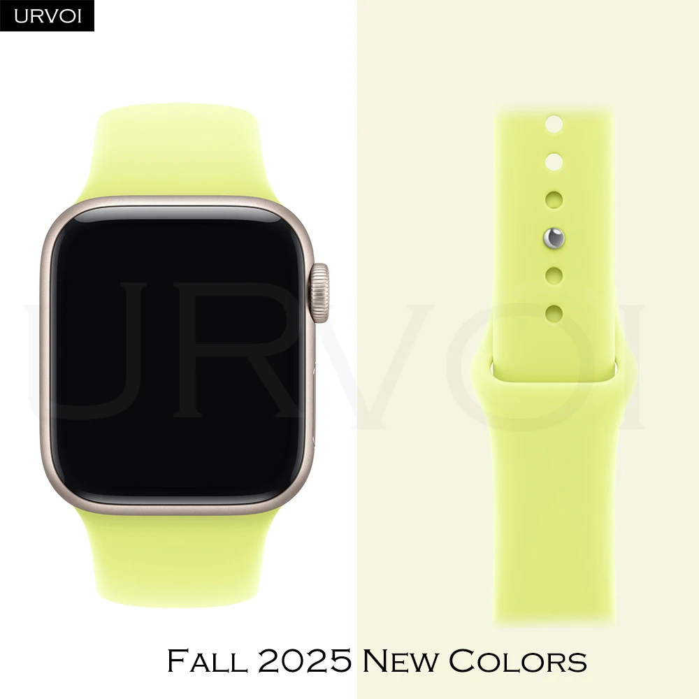Premium Silicone Sport Band with Pin & Tuck Closure for Smartwatches - Fall 2025 Edition