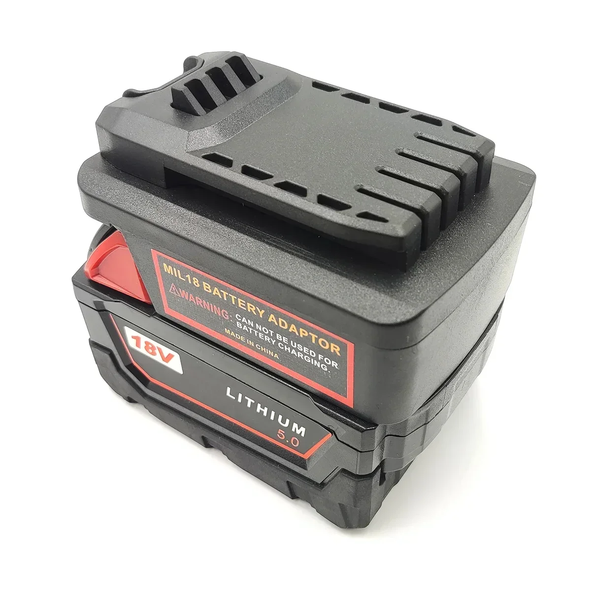 Adattatore batteria per batterie al litio Milwaukee 18V che convertono in CRAFTSMAN 20V per utensili per batterie al litio Stanley 18V V20 - immagine 2