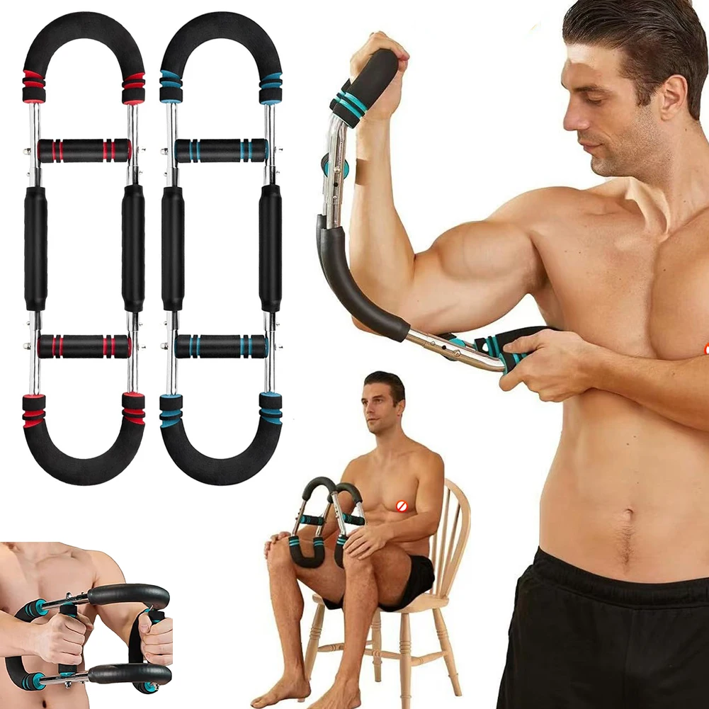 Does HOTWAVE Twister Arm Trainer - Adjustable Spring Resistance For Forearm, Chest & Arm Workouts At Home Home Gym Arm And Chest Trainer - View #12