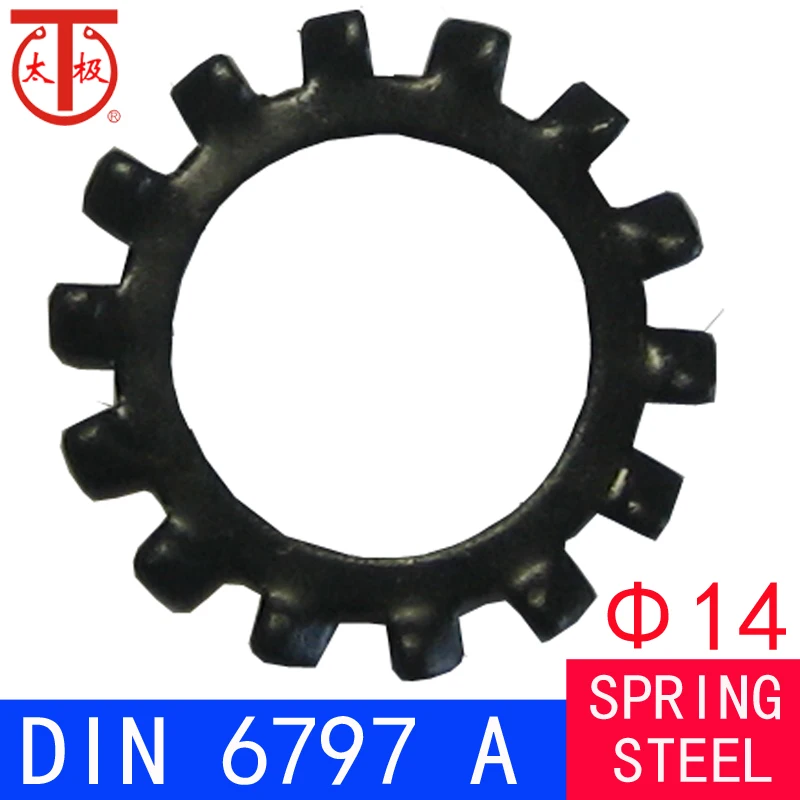 

( 14 ) DIN6797.A Lock washers external teeth(Toothed lock washers Type A,with external teeth) 100 pieces/lot