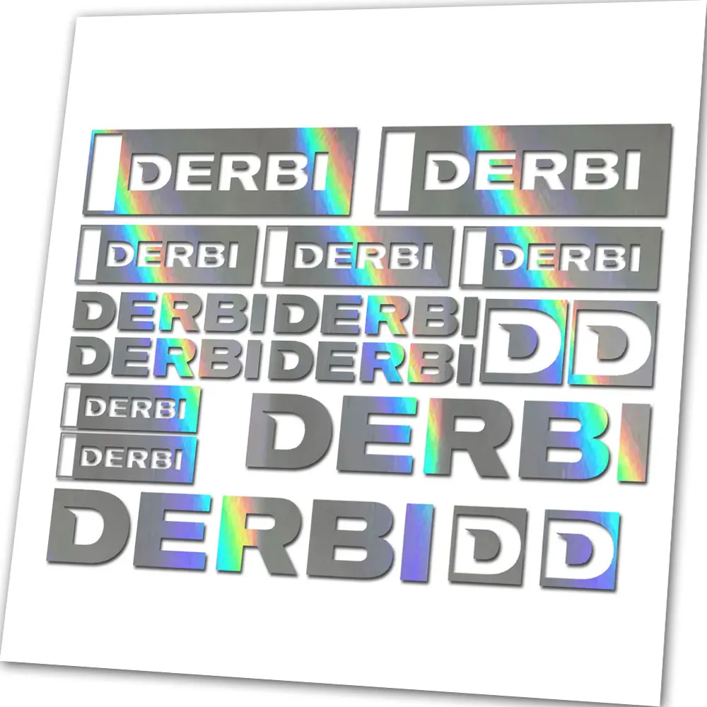 Per Adesivi Derbi/Set Decalcomanie Gp1 Gpr Senda Terra Moto