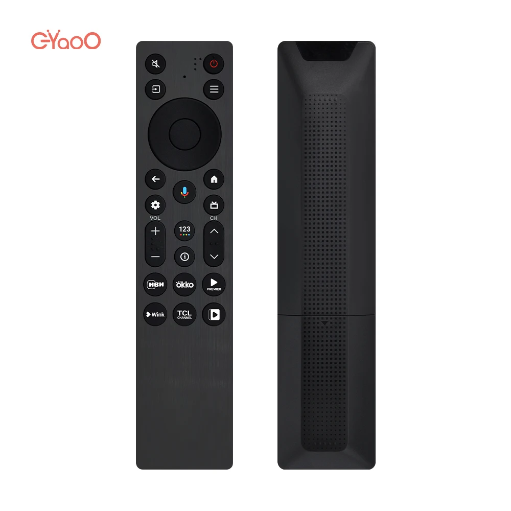 RC813A FMB9 TCL TV 예비 부품 C755/QM6K/QM7K 시리즈 4K 스마트 TV에 적합한 새로운 음성 원격 제어 장치