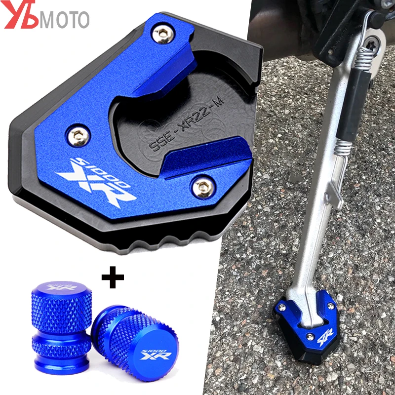 

For BMW S1000XR S 1000 XR 2021 2022 2023 Motorcycle Accessories Kickstand Side Stand Extension Pad S1000 XR 2017 2018 2019 2020